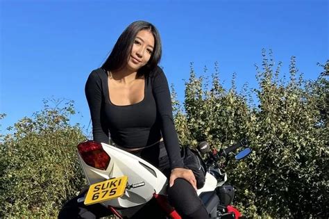 TikTok ‘biker’ from Colchester claims she gets insulted by men .